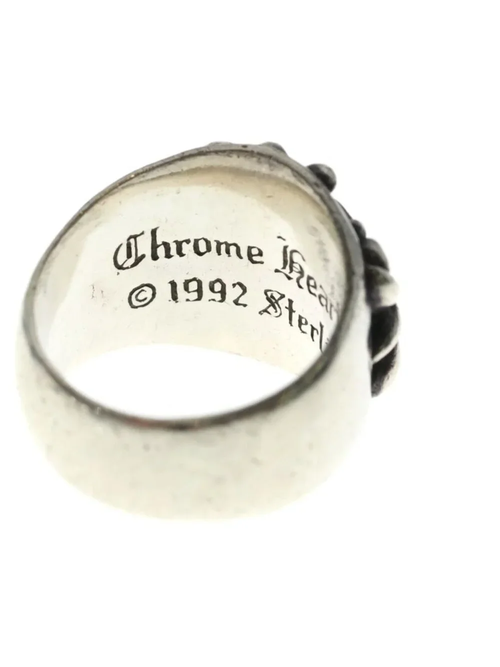 Chrome Hearts Keeper Ring Silver